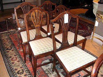 Lot 275 - Group of Five Provincial Georgian Style Elm...