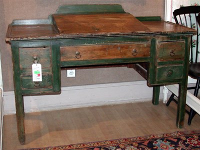 Lot 96 - Provincial Pine Merchant's Desk