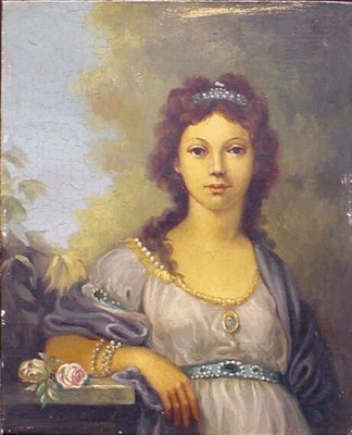Lot 18 - Continental School 19th Century PORTRAIT OF A...