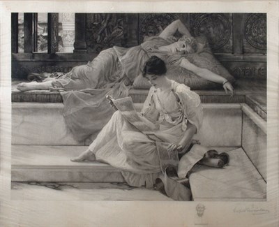 Lot 83 - After Sir Lawrence Alma-Tadema WELCOME...