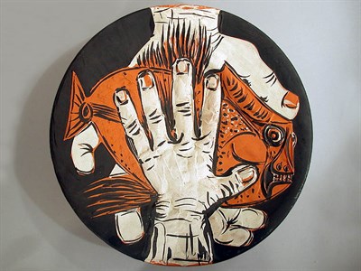 Lot 277 - Pablo Picasso HANDS WITH FISH (A.R. 216)...