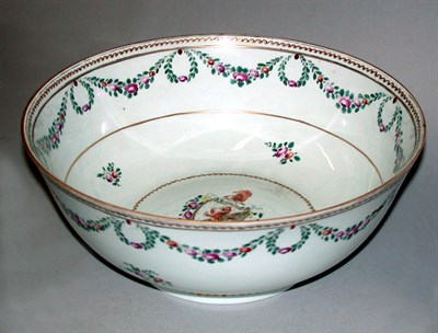 Lot 97 - Two Chinese Export Porcelain Bowls and...