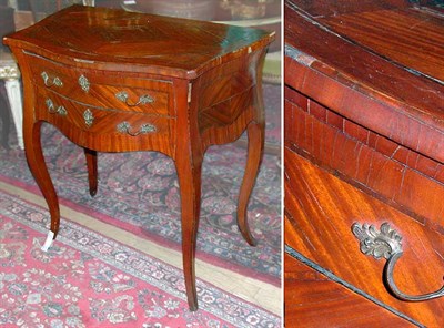 Lot 197 - Louis XV Style Two-Drawer Bedside Commode