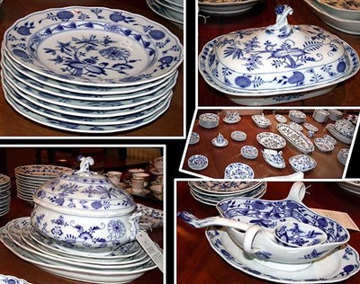 Lot 321 - Assembled Porcelain Dinner Service Mainly...