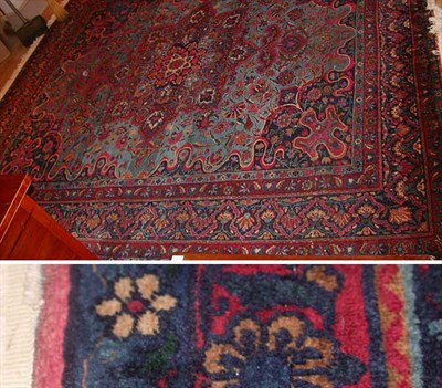 Lot 400 - Kirman Carpet Southeast Persia, first quarter...
