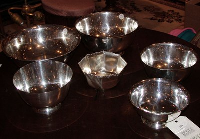 Lot 297 - Group of Six Sterling Silver Articles Total...