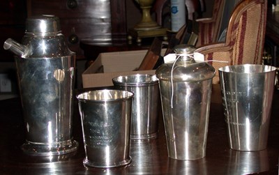 Lot 333 - Miscellaneous Group of Nine Sterling Silver...
