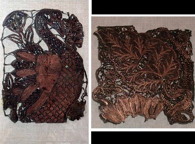 Lot 423 - Two Framed Batik Stamps