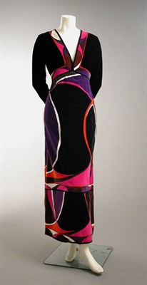 Lot 653 - Pucci Velvet Gown