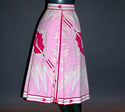 Lot 547 - Pucci Pink Summer Skirt