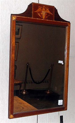 Lot 409 - Federal Style Inlaid Mahogany Mirror