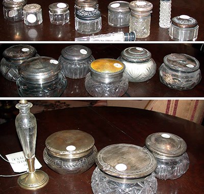 Lot 346 - Miscellaneous Group of Sterling Silver and Cut...