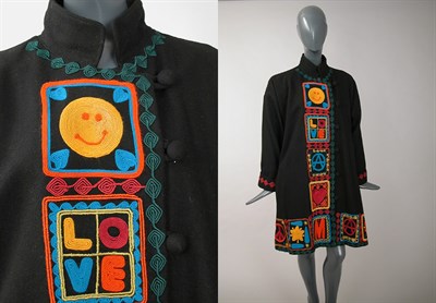 Lot 693 - Moschino Couture Peace Coat