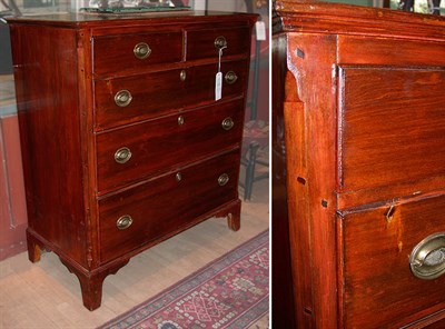 Lot 192 - Federal Walnut Chest of Drawers Early 19th...