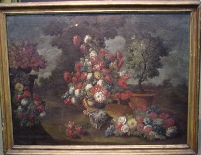 Lot 52 - Manner of Gasparo Lopez FLORAL STILL LIFE IN...