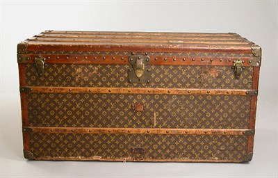 Lot 933 - Louis Vuitton Steamer Trunk