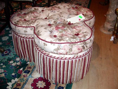 Lot 192 - Overupholstered Ottoman