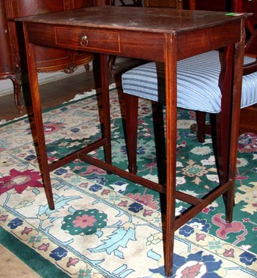 Lot 186 - Two George III Style Mahogany Side Tables