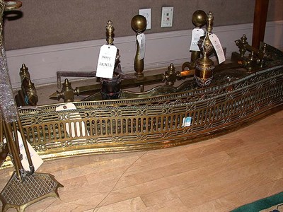Lot 200 - Group of Fireplace Equipment Including Fire...