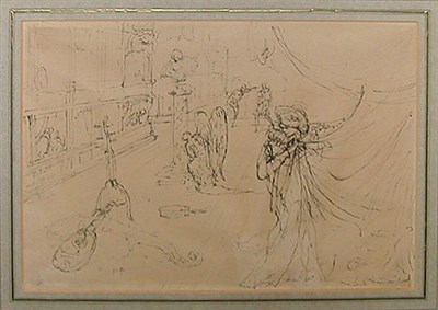 Lot 47 - Eugene Berman American, 1889-1972 DESIGN FOR...