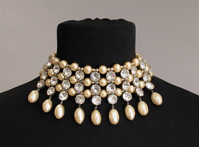 Lot 766 - Evening Dog Collar Necklace