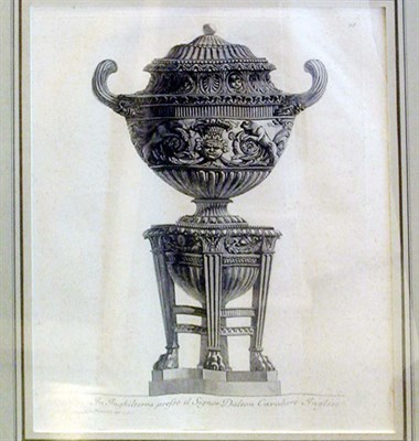 Lot 101 - Giovanni Battista Piranesi [URN DESIGNS] Four...