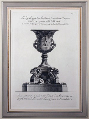 Lot 78 - Giovanni Battista Piranesi [URN DESIGNS] Six...