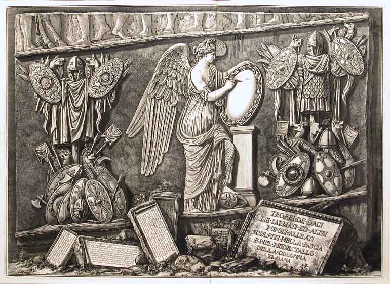 Lot 96 - Giovanni Battista Piranesi TROFEI DE DACI DE...