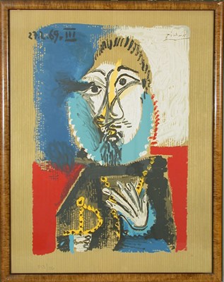 Lot 281 - After Pablo Picasso UNTITLED Color lithograph,...
