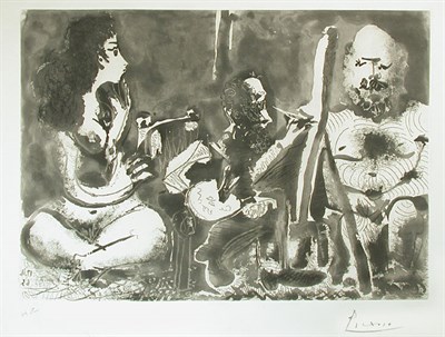 Lot 271 - Pablo Picasso LES BLEUS DE BARCELONE (B. 1130;...