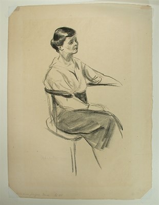 Lot 227 - Max Liebermann BILDNIS EINER JUNGEN DAME...
