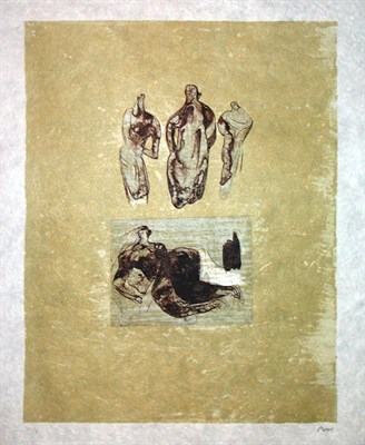 Lot 250 - Henry Moore IDEAS FROM A SKETCHBOOK (C. 324)...