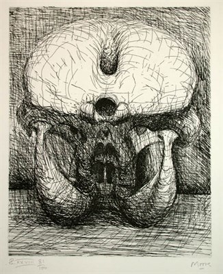 Lot 248 - Henry Moore ELEPHANT SKULL VII; ELEPHANT SKULL...