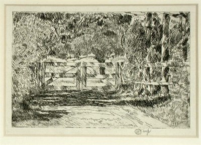 Lot 197 - Childe Hassam GREEN GATE (NOT IN C./C.)...