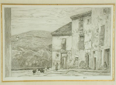 Lot 195 - Childe Hassam TOLEDO (C./C. 94) Etching, 1910,...