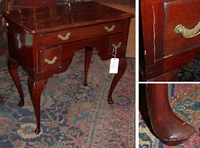 Lot 170A - Queen Anne Style Walnut Dressing Table The...