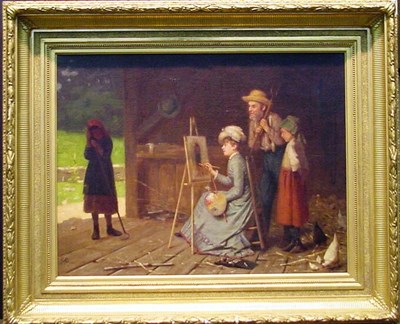 Lot 101 - William P. Morgan 1826-1900 THE PORTRAIT...
