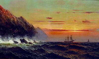 Lot 86 - James Hamilton 1819-1878 SHIPS OFFSHORE IN...