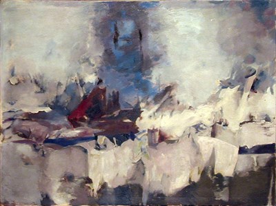 Lot 12 - Balcomb Greene American, b.1904 COMPOSITION...