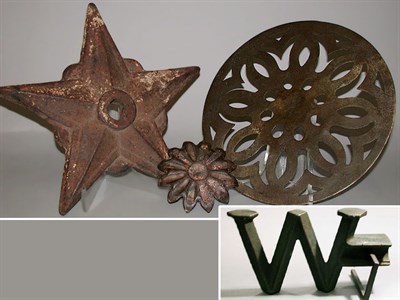 Lot 271 - Cast Iron Mill Weight In the form of the...