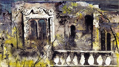 Lot 13 - William Thon American, 1906-2000 THE VILLA...