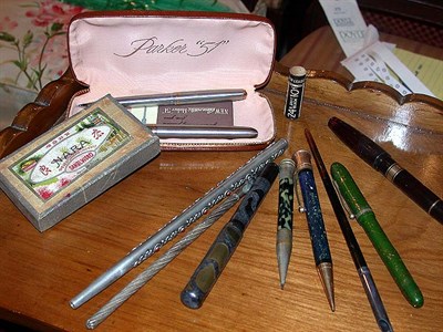 Lot 164 - Miscellaneous Group of Pens, Pencils and...