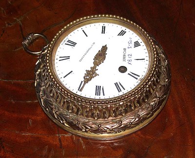 Lot 354 - Caldwell Gilt-Bronze Wall Clock