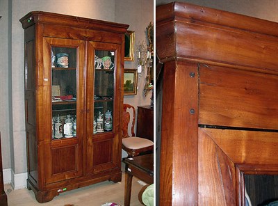 Lot 582 - Charles X Fruitwood Armoire