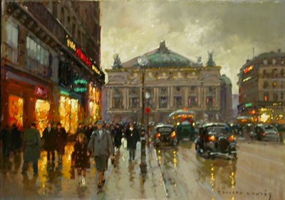 Lot 239 - Edouard Leon Cortes French, 1882-1969 PLACE DE...
