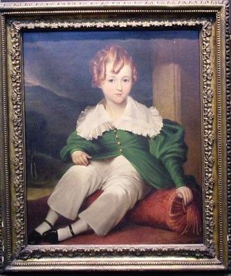 Lot 9 - British School 19th Century PORTRAIT OF A BOY...