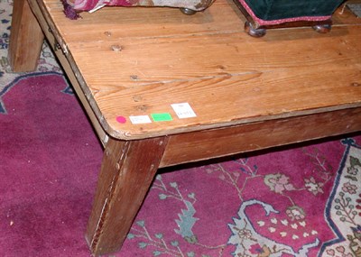 Lot 328 - Victorian Pine Low Table