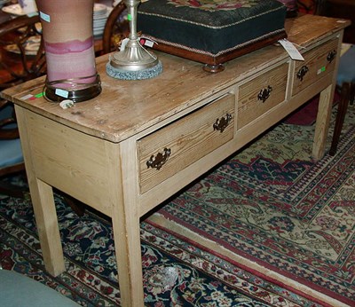 Lot 304 - George III Pine Console