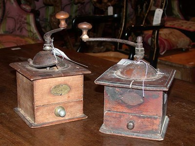 Lot 245 - Victorian Mahogany Wall Clock Together with a...