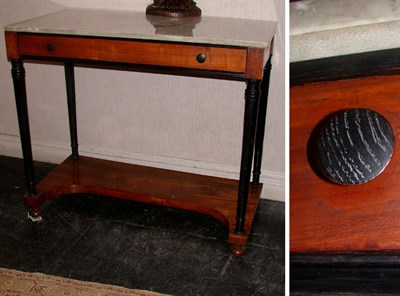 Lot 362 - Continental Neoclassical Ebonized and...